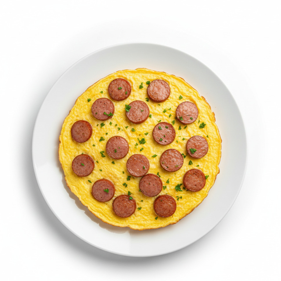 Sosisli Omlet