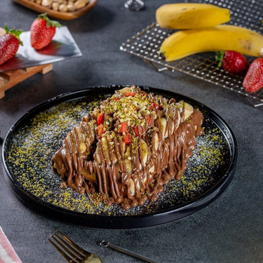 Sütlü Çikolatalı Waffle