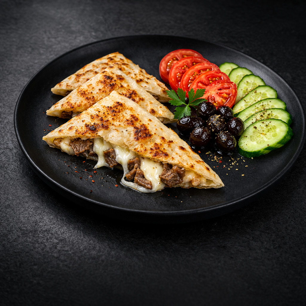 Kavurma Kaşarlı Gözleme
