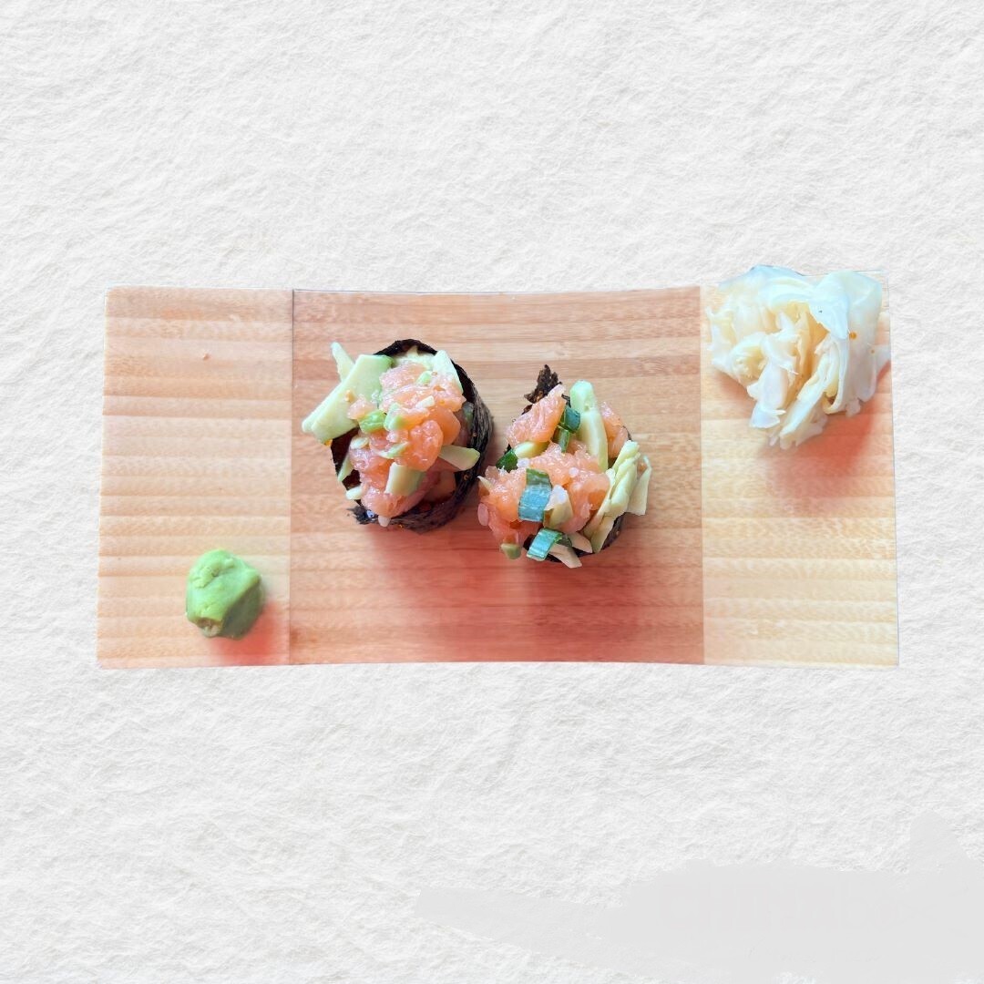 Sake Tartar Nigiri