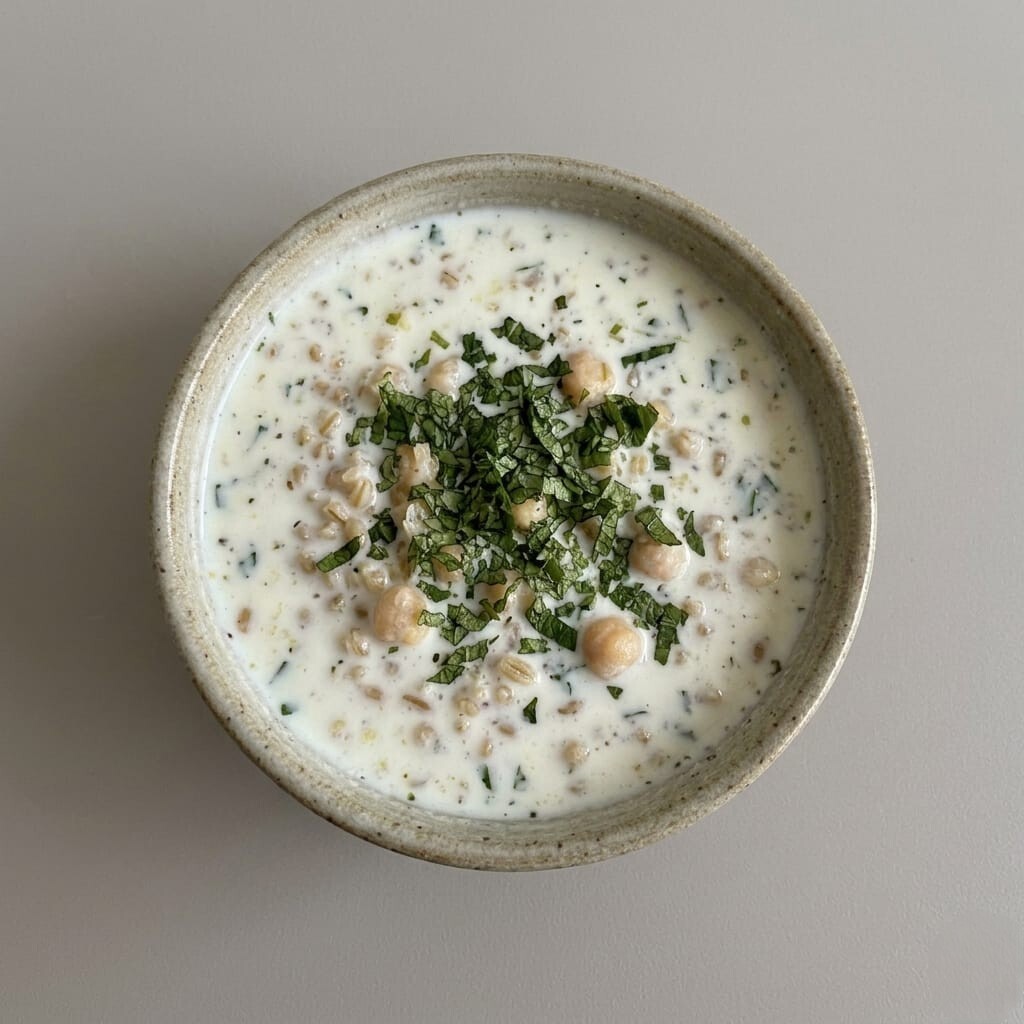Soğuk Ayran Çorbası