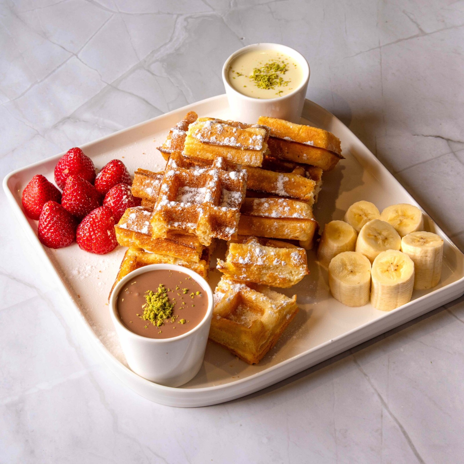 Waffle Fondue