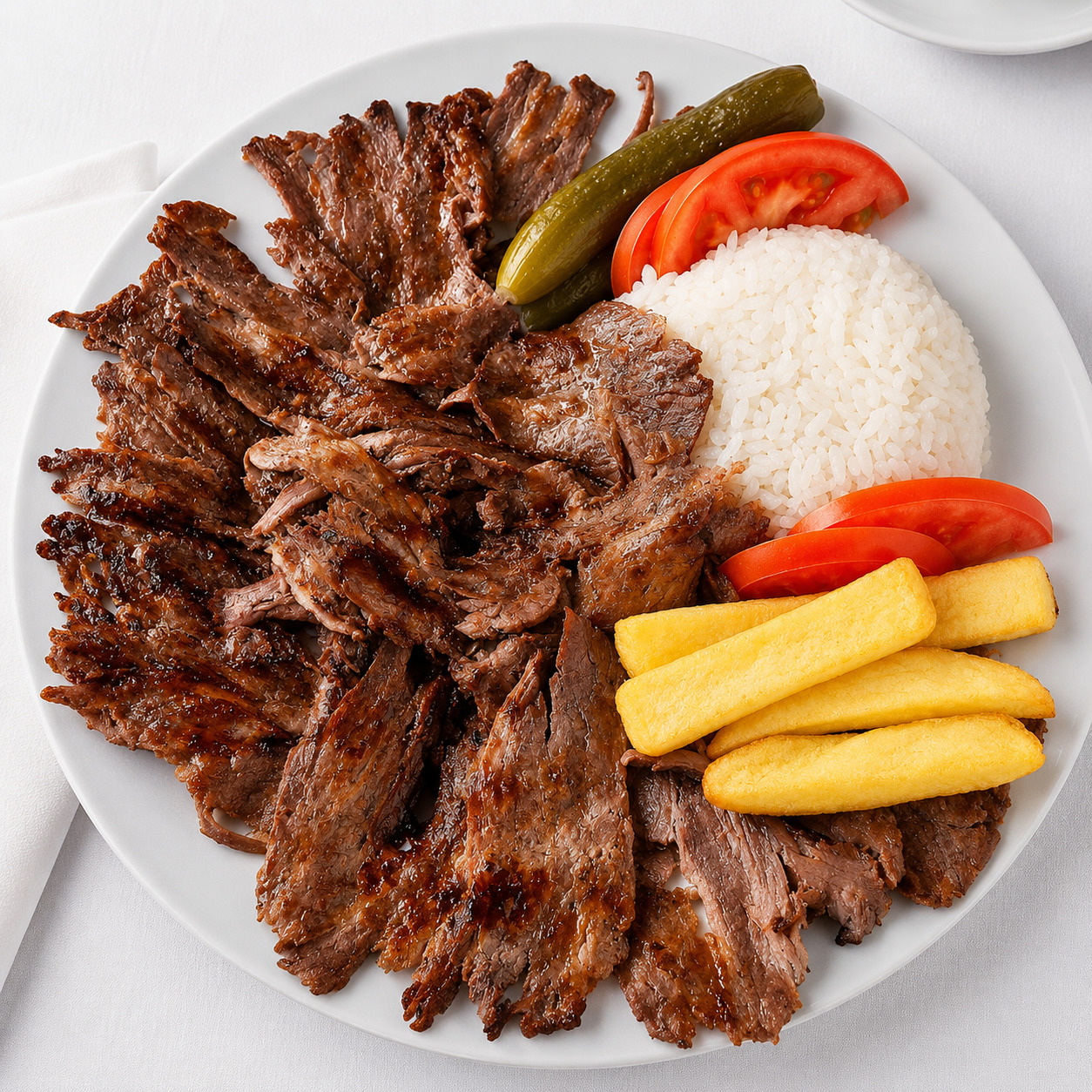 Pilav Üstü Et Döner