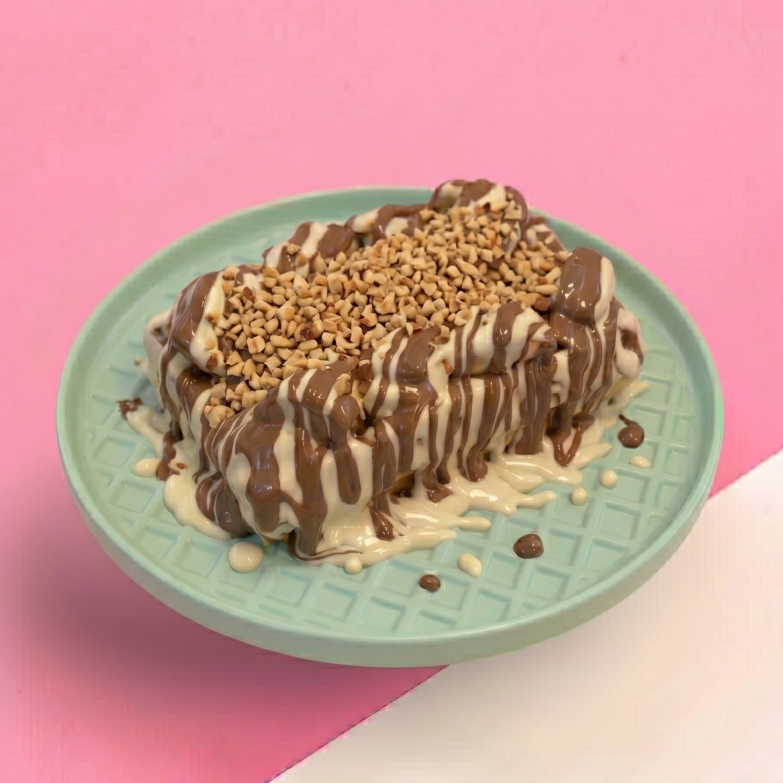 Klasik Belçika Waffle (Büyük)