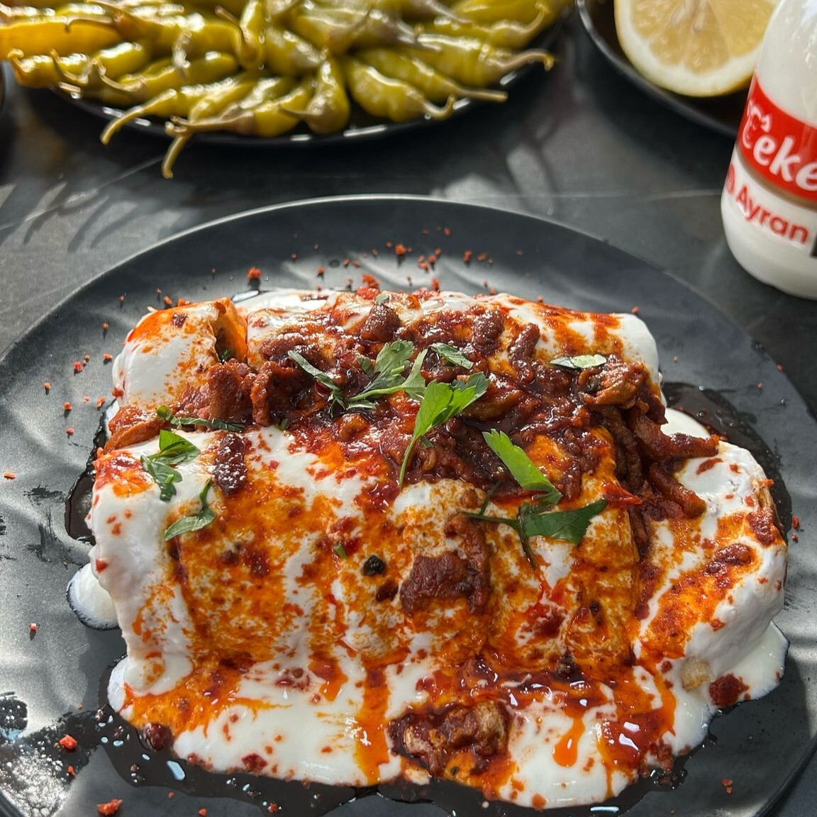 Et Tantuni Yoğurtlu