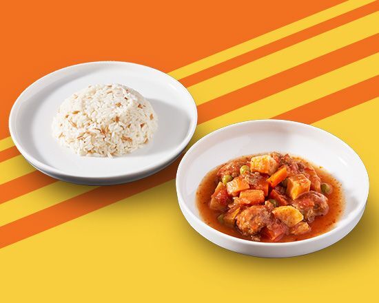Sebzeli Sulu Köfte & Pirinç Pilavı