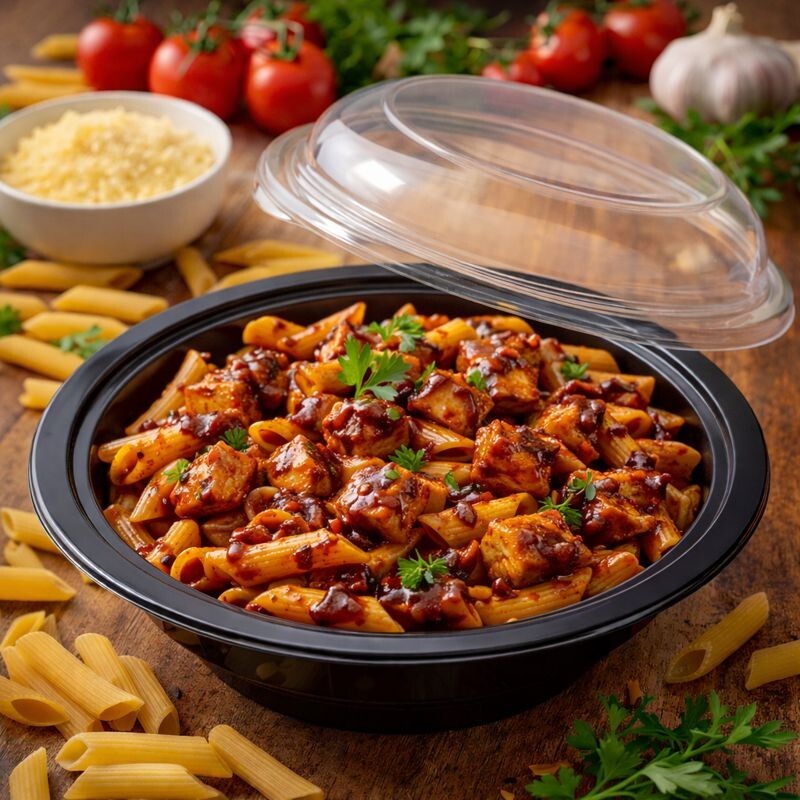 BBQ Soslu Tavuklu Penne