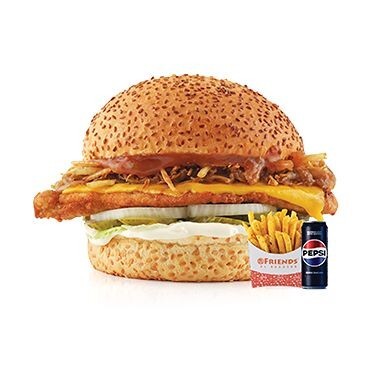 Tavuk Buffalo Burger Menü
