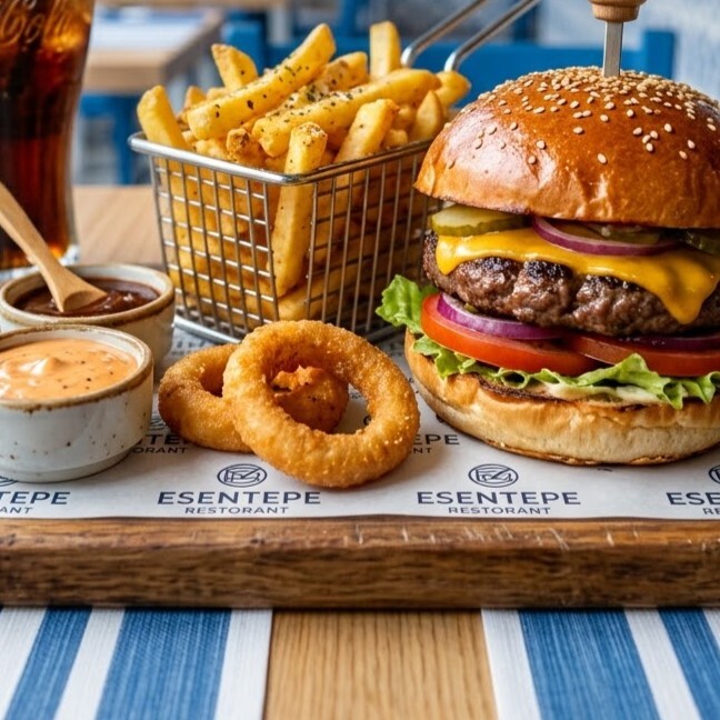 Barbekü Burger Menü