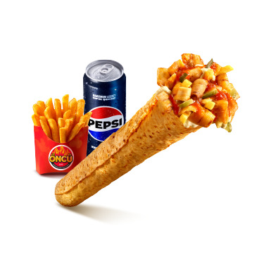 Combo Zurna Tavuk Döner Dürüm Menü