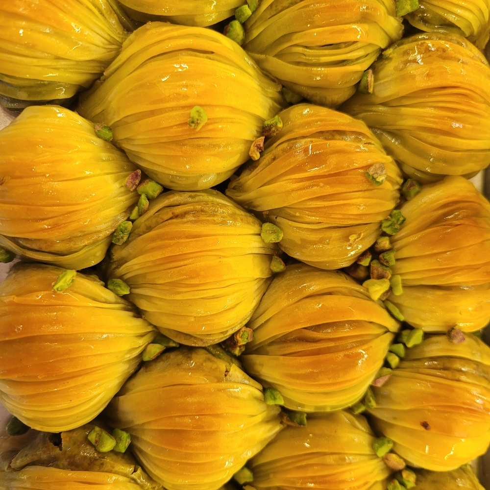 Fıstıklı Midye Baklava (500 gr)