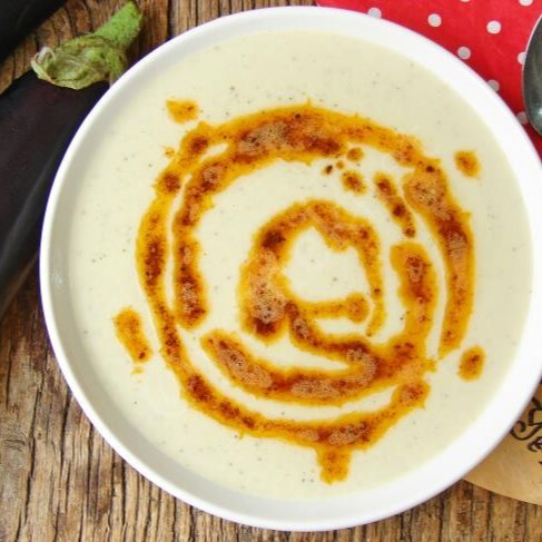 Köz Patlıcan Çorbası (az)