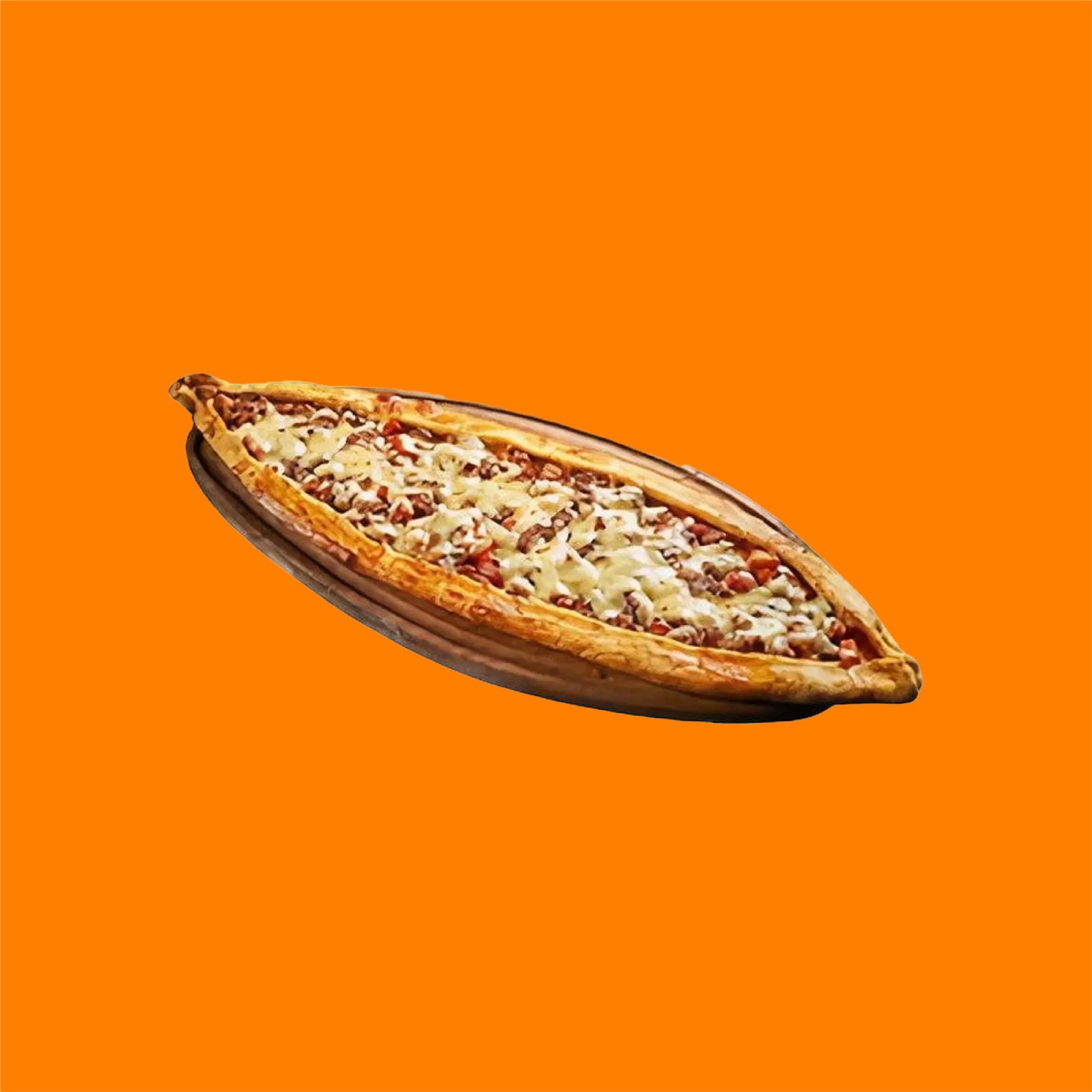 Kavurmalı Kaşarlı Pide