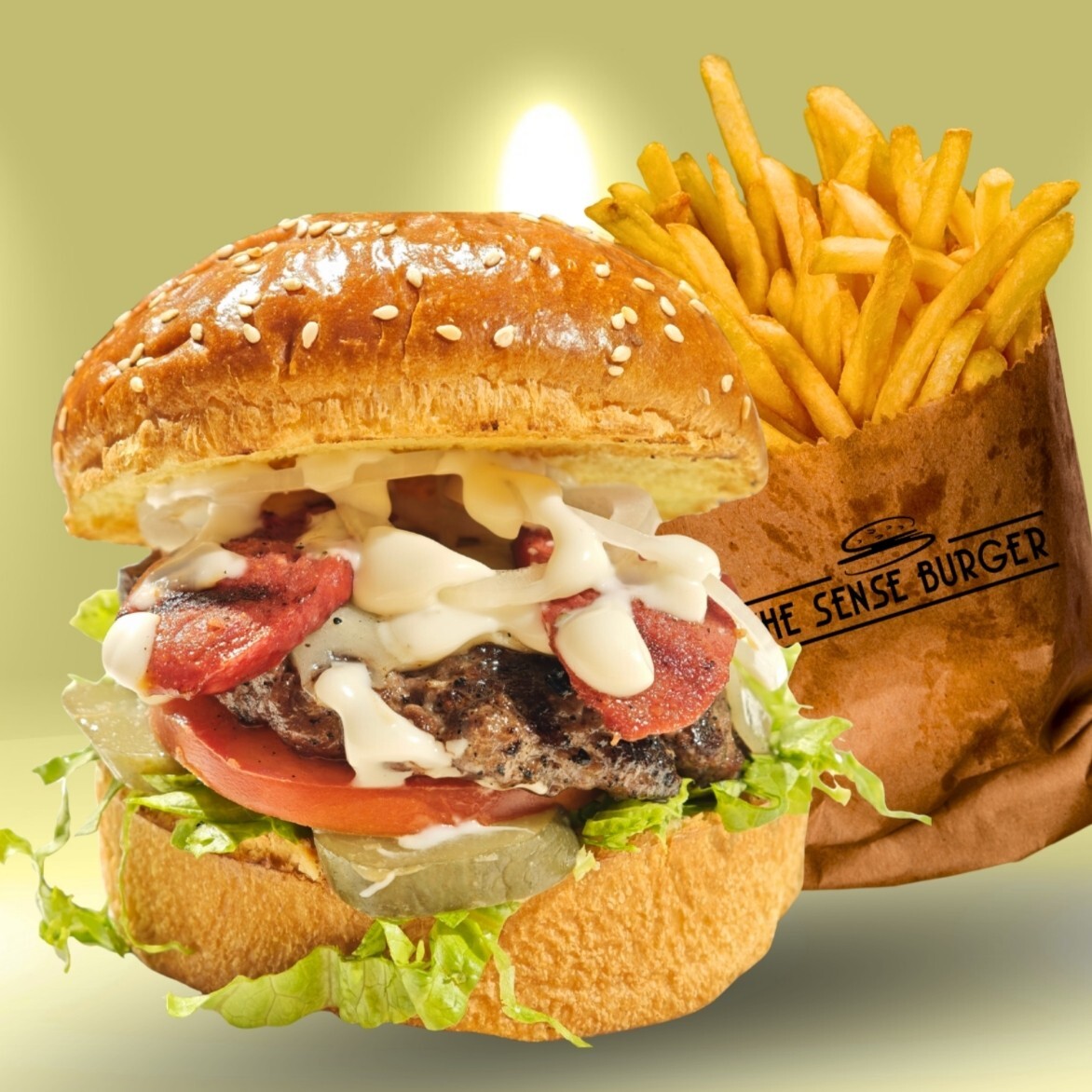 Sucuk Flame Burger