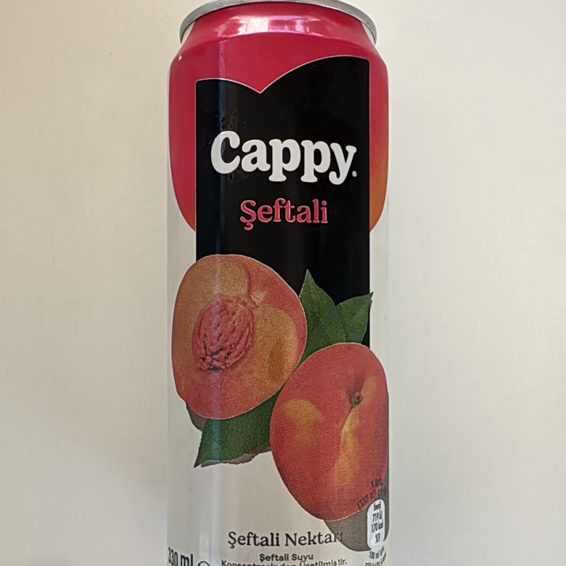Cappy Şeftali Meyve Suyu (330 ml)