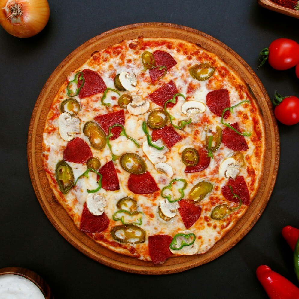 Meksika Pizza Büyük Boy (40 Cm XXL 2-3 kişilik)