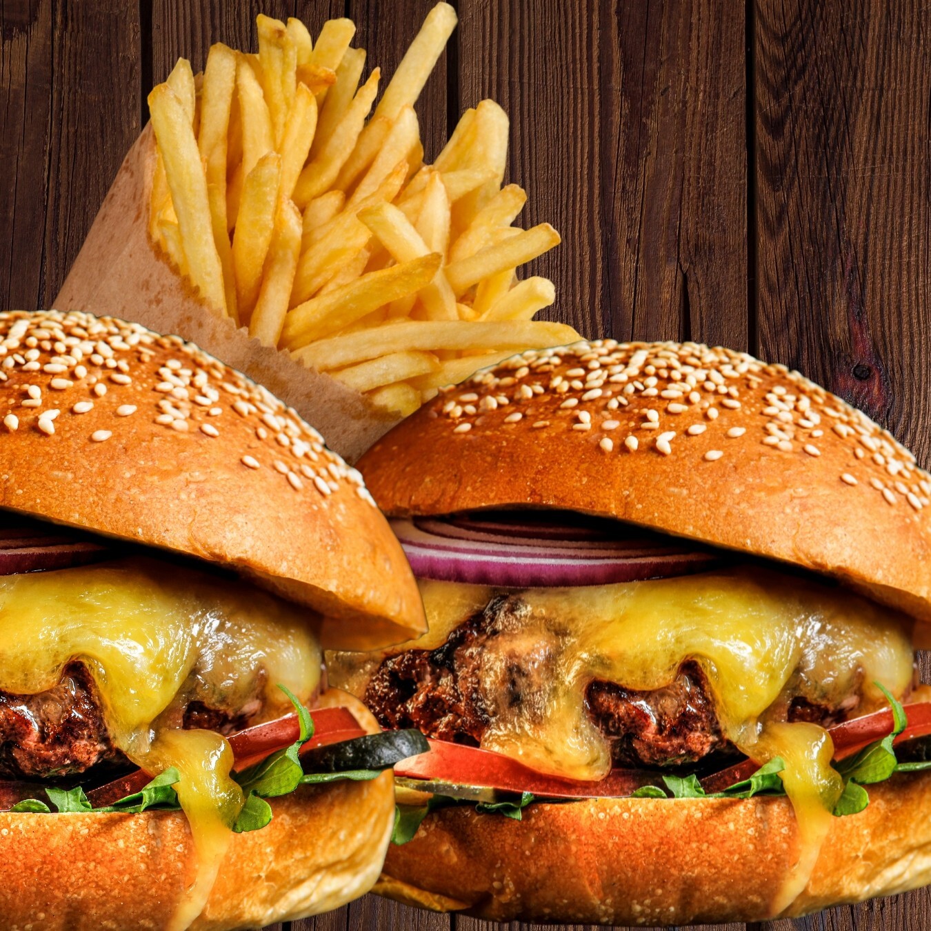 2'li Classic Cheeseburger Menü