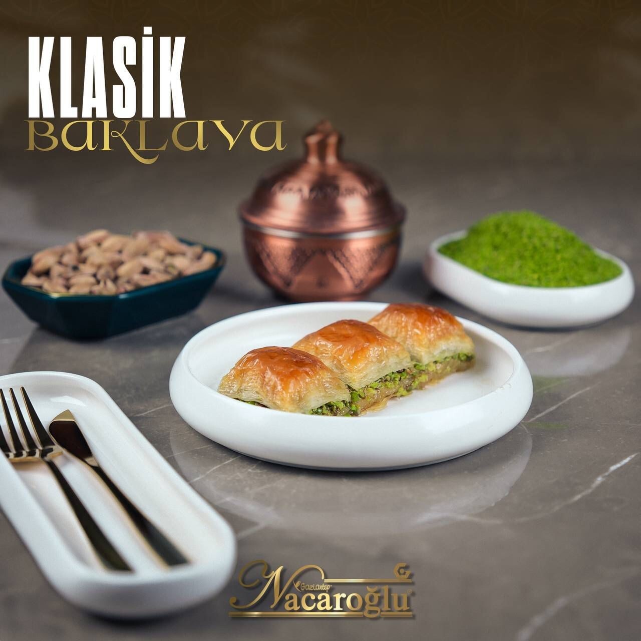 Fıstıklı Klasik Baklava (500 gr.)