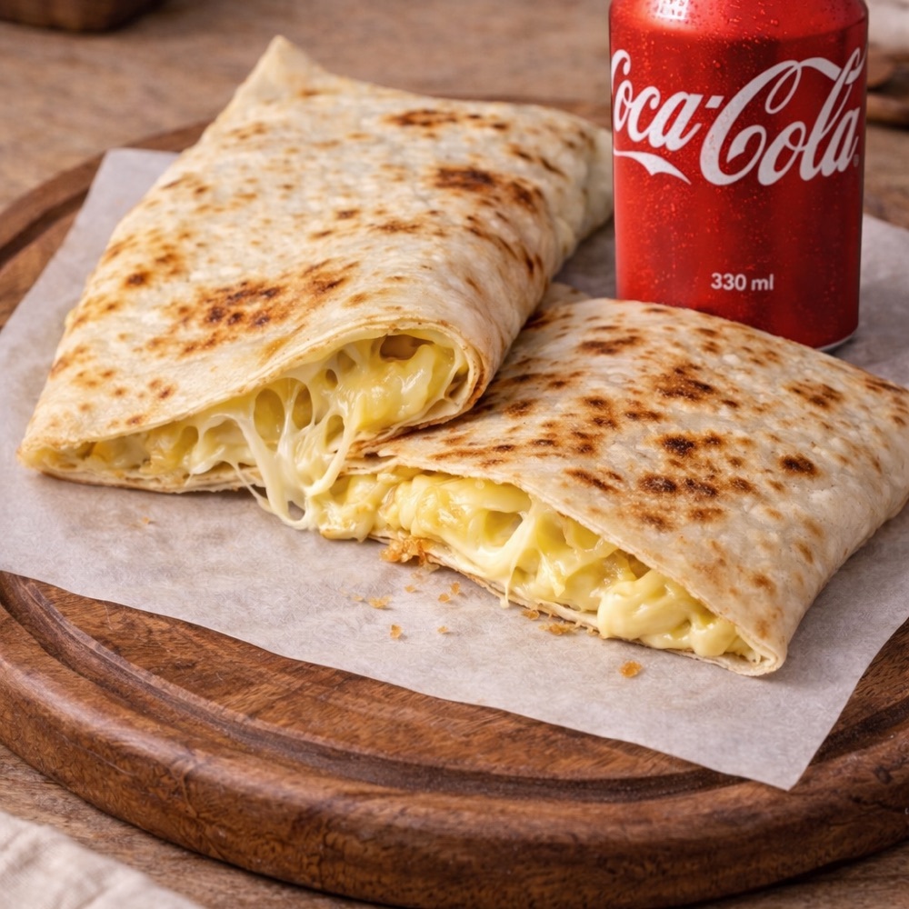 Kaşarlı Gözleme + CocaCola (330 ml)