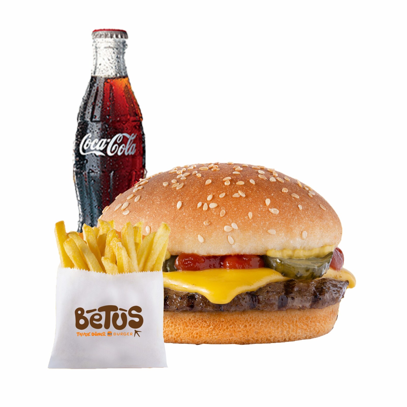 Cheeseburger Menü