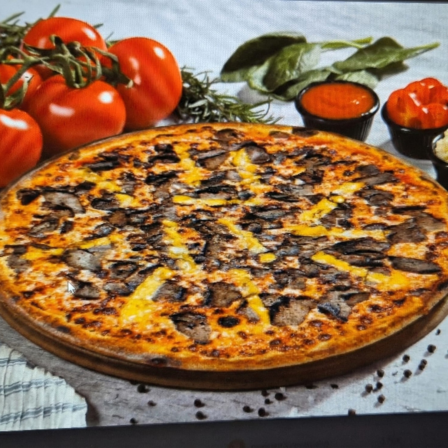 Et Dönerli Pizza (Mega Boy)
