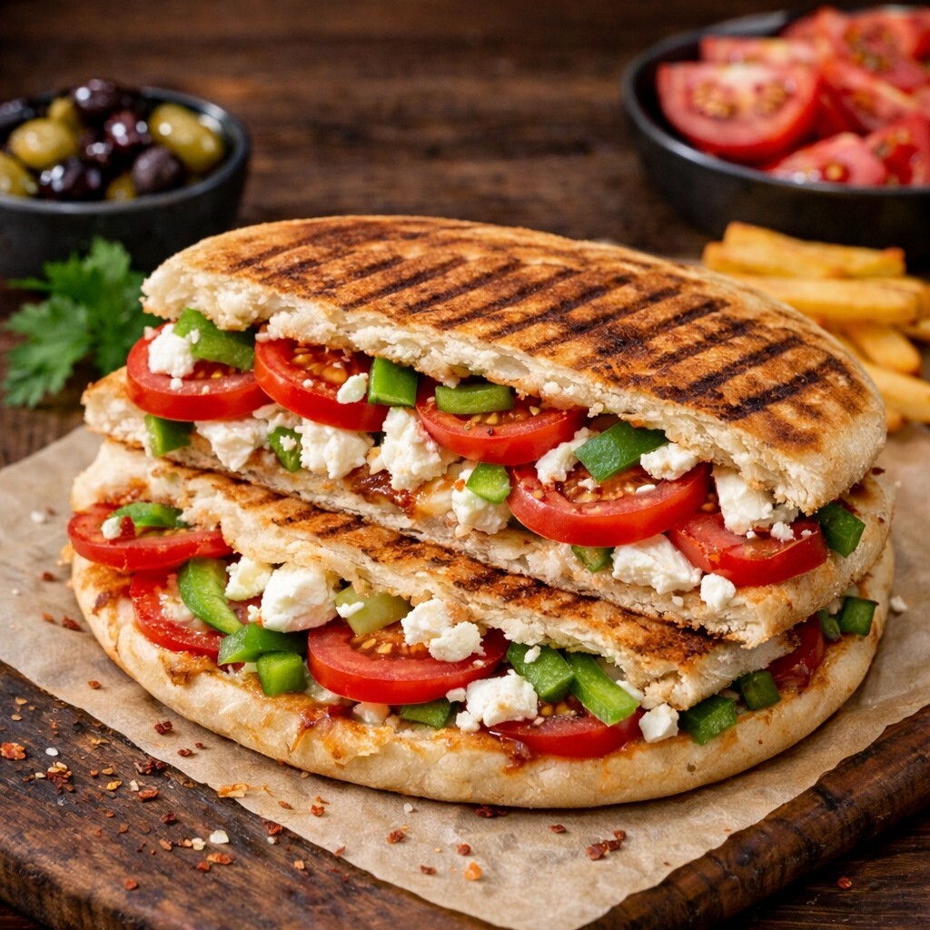 Klasik Ege Bazlama Tost