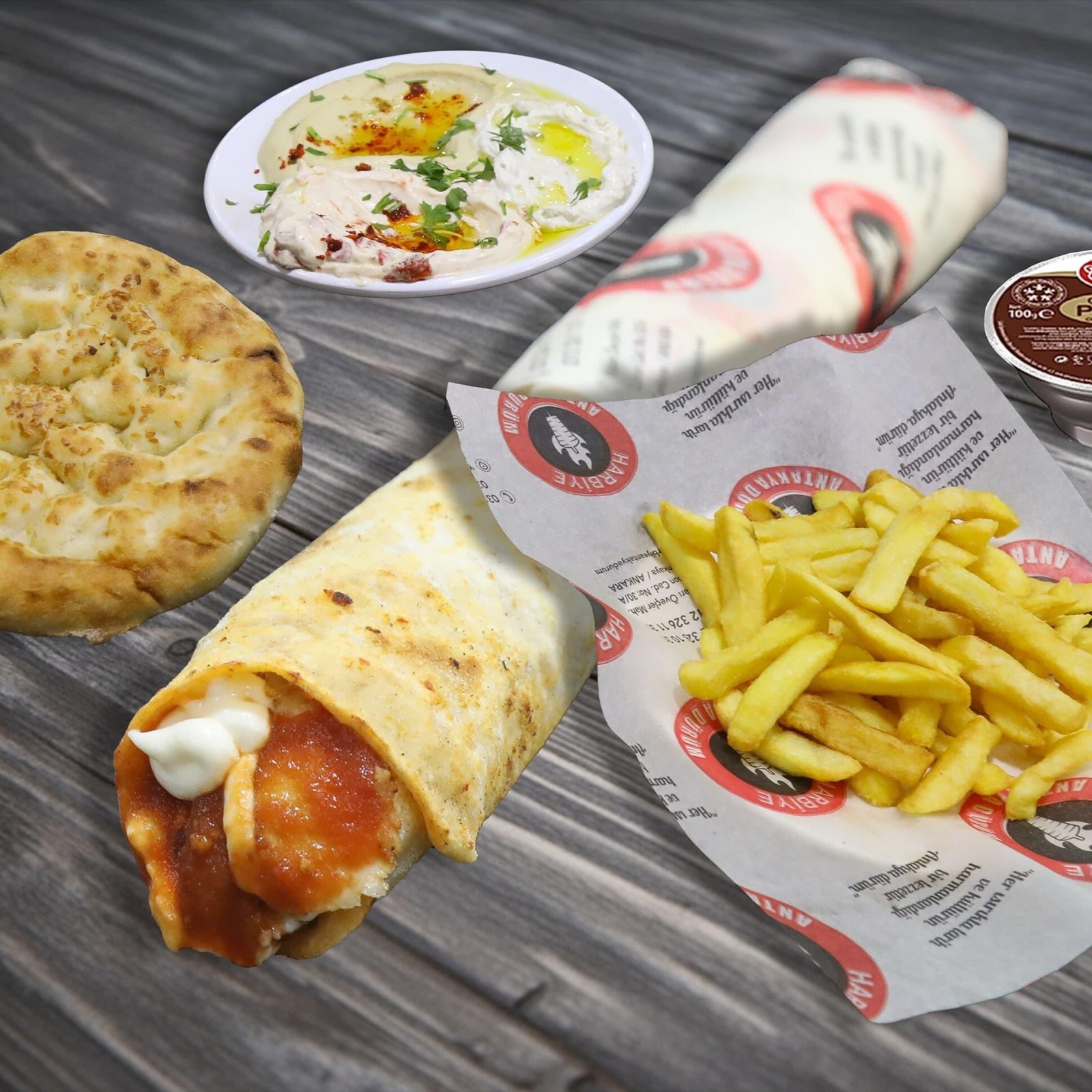 Antakya Usulü Tavuk Döner Menü