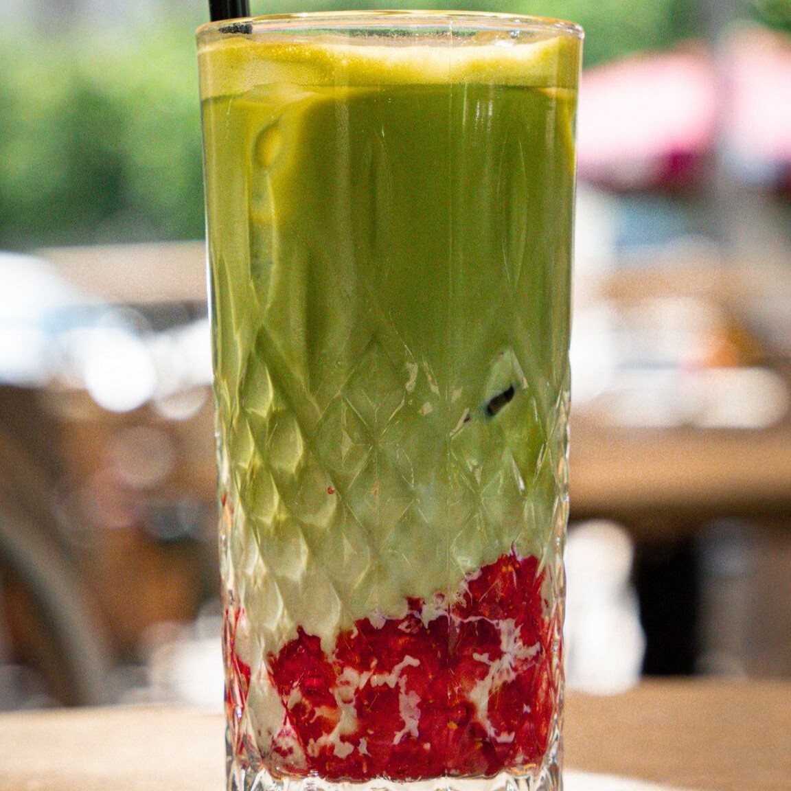 Ice Çilekli Matcha Latte