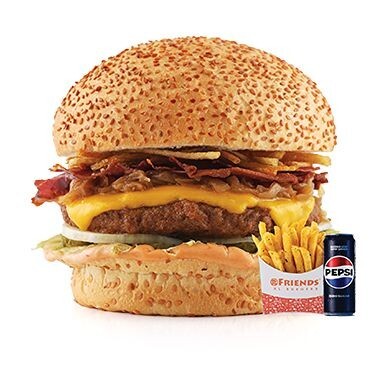 Madness Burger Menü