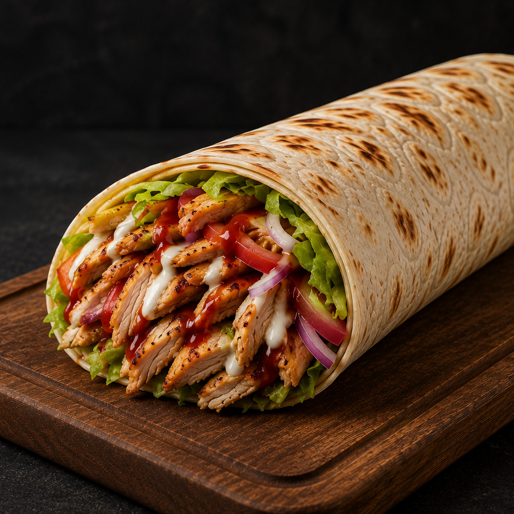 Wegga's Klasik Mega Tavuk Döner Dürüm