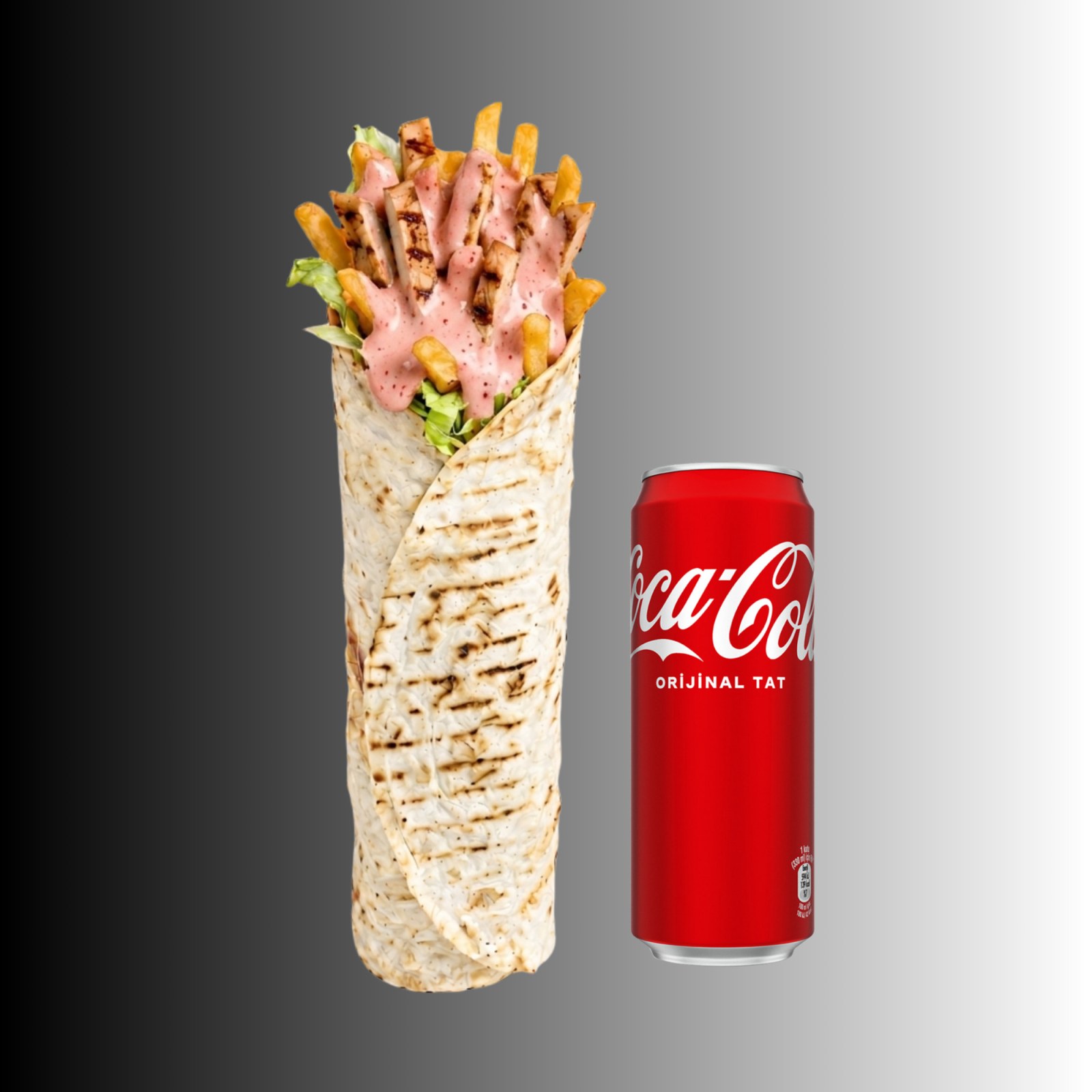 Dynamite Dürüm + Coca Cola 33 ml