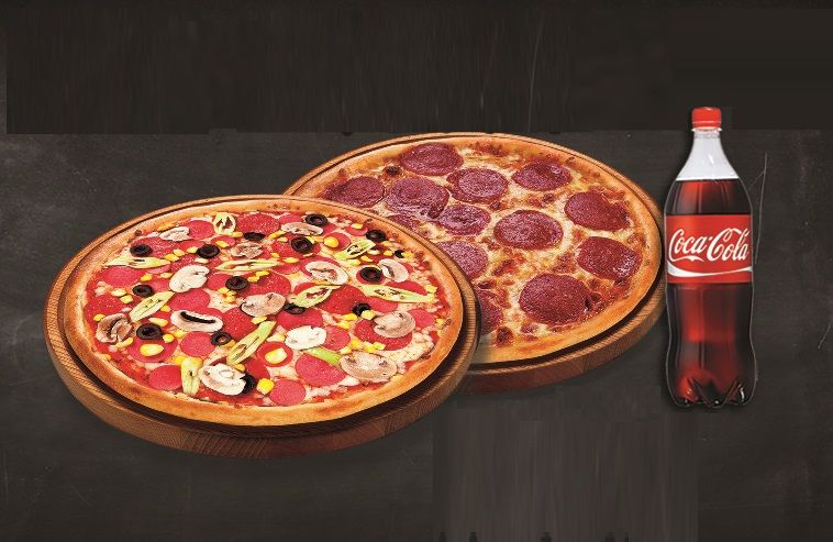 XL Pizza Menü