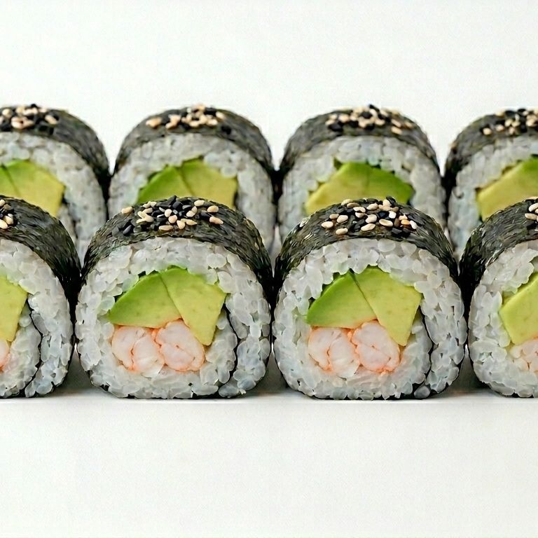 Avokado Ebi Maki (8 Adet)