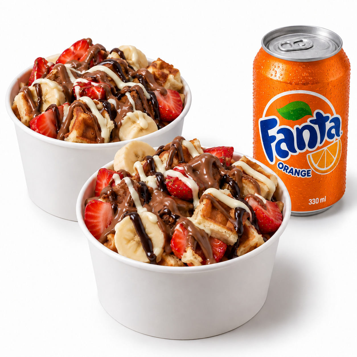 2’li Kova Waffle Menü + Fanta 330 ml