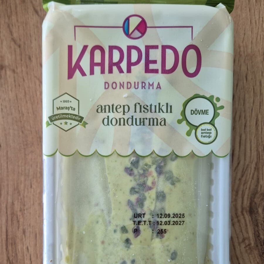 Antep Fıstıklı Dövme Dondurma (500 Cc)