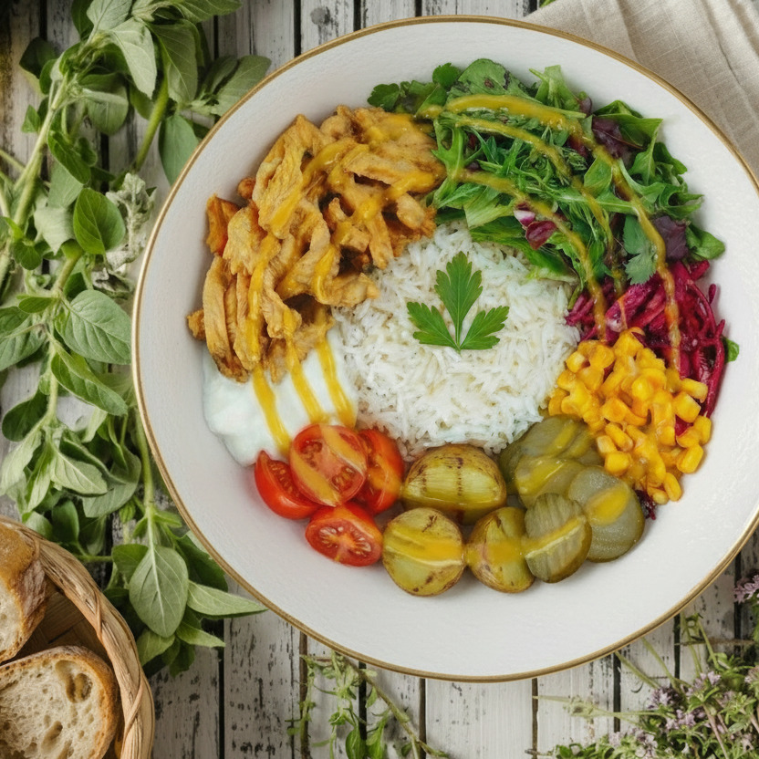 Ballı Hardallı Gurme Bowl