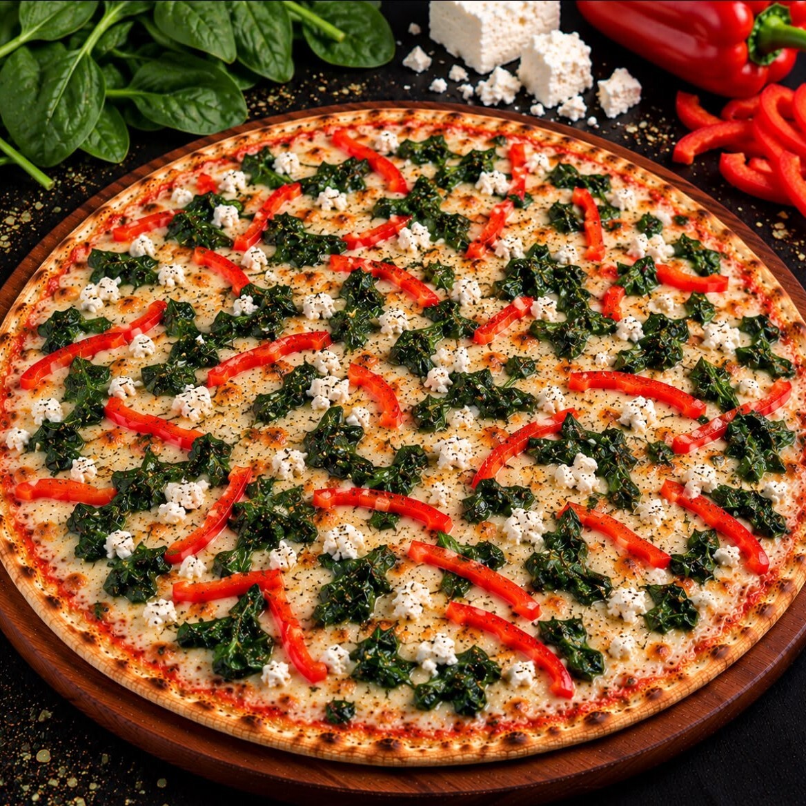 Enna Spinach Pizza (32 cm)