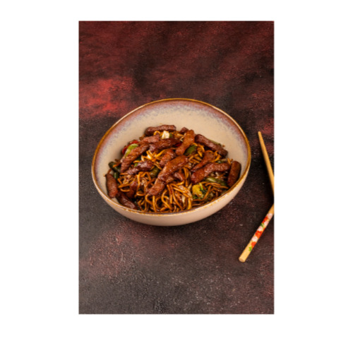 Kuşkonmazlı Etli Noodle