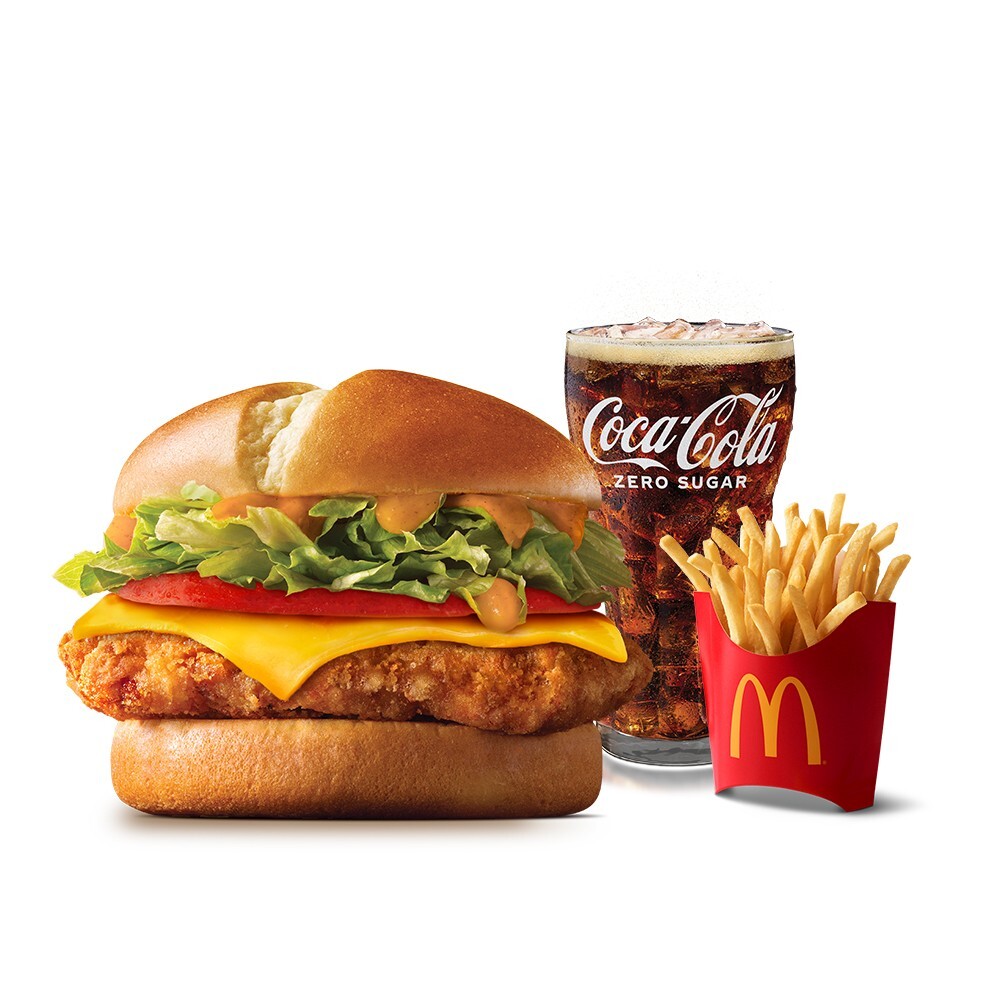 Spicy McCrispy® Deluxe Menü