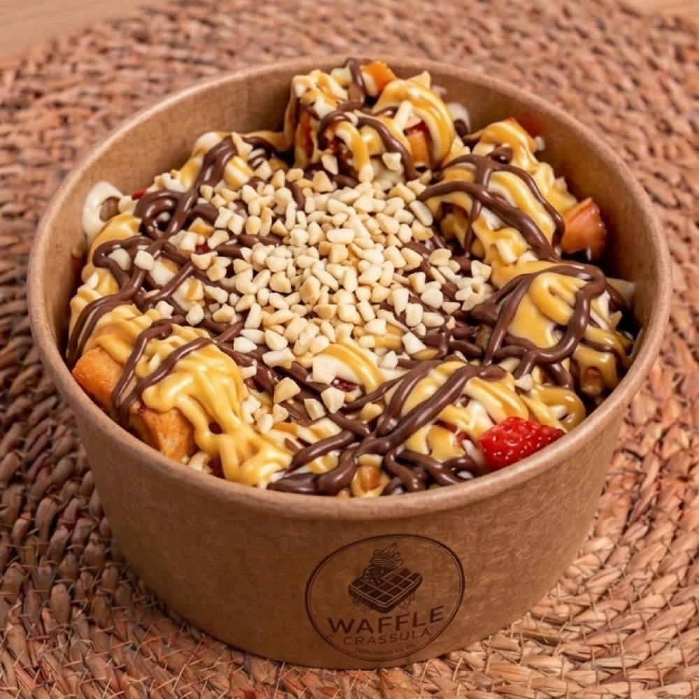 3 Soslu Bowl Waffle