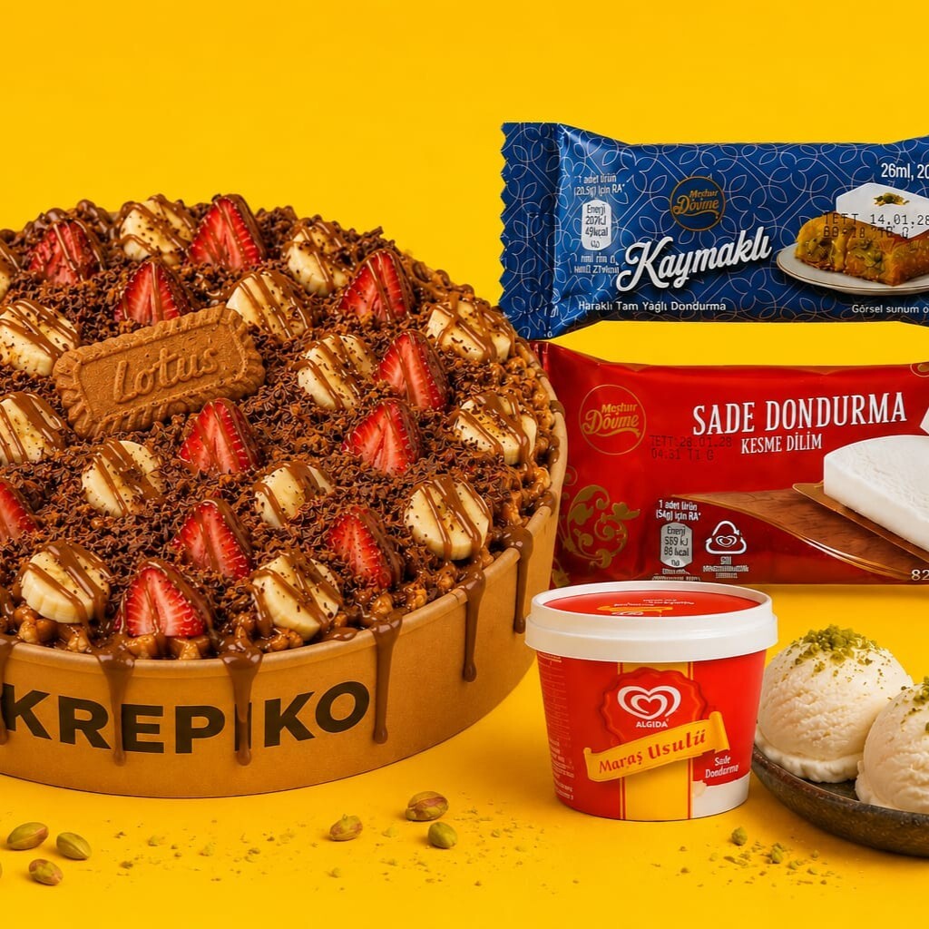 Waffle & Dondurma İkilisi