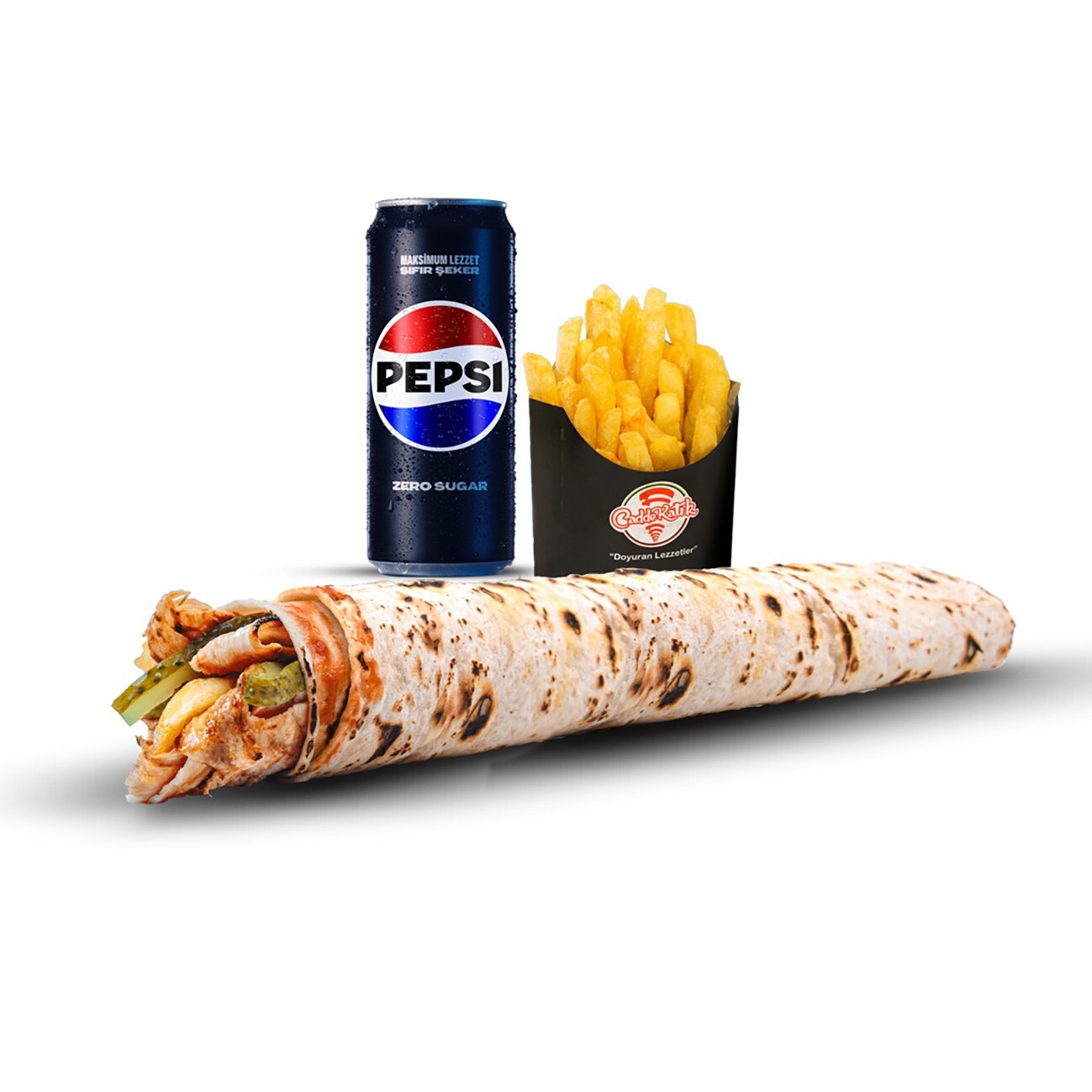 Klasik Zurna Tavuk Döner Dürüm Menü