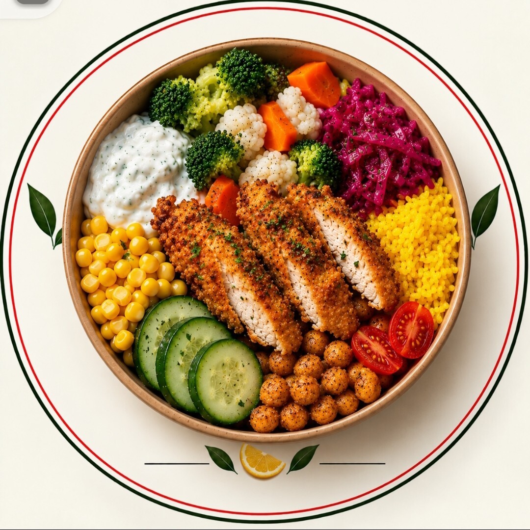 Çıtır Tavuklu Bowl