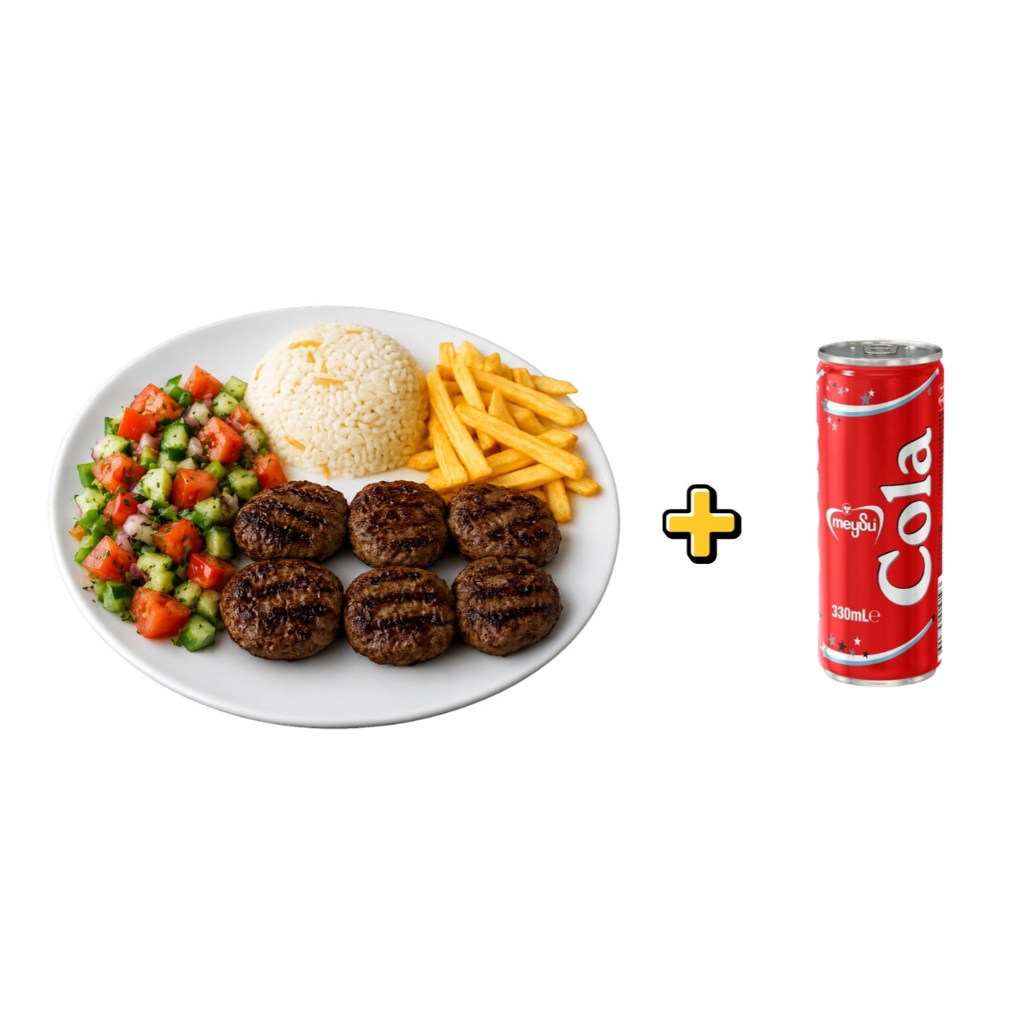Izgara Köfte + Kola Menü