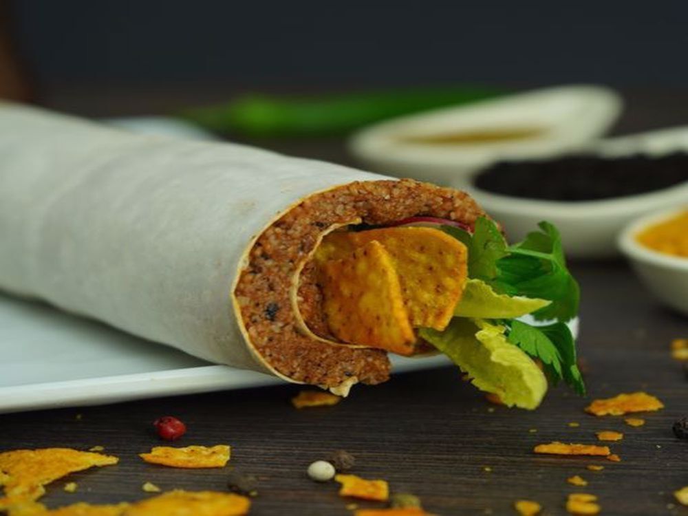 Doritoslu Double Nemrut Çiğ Köfte Dürüm