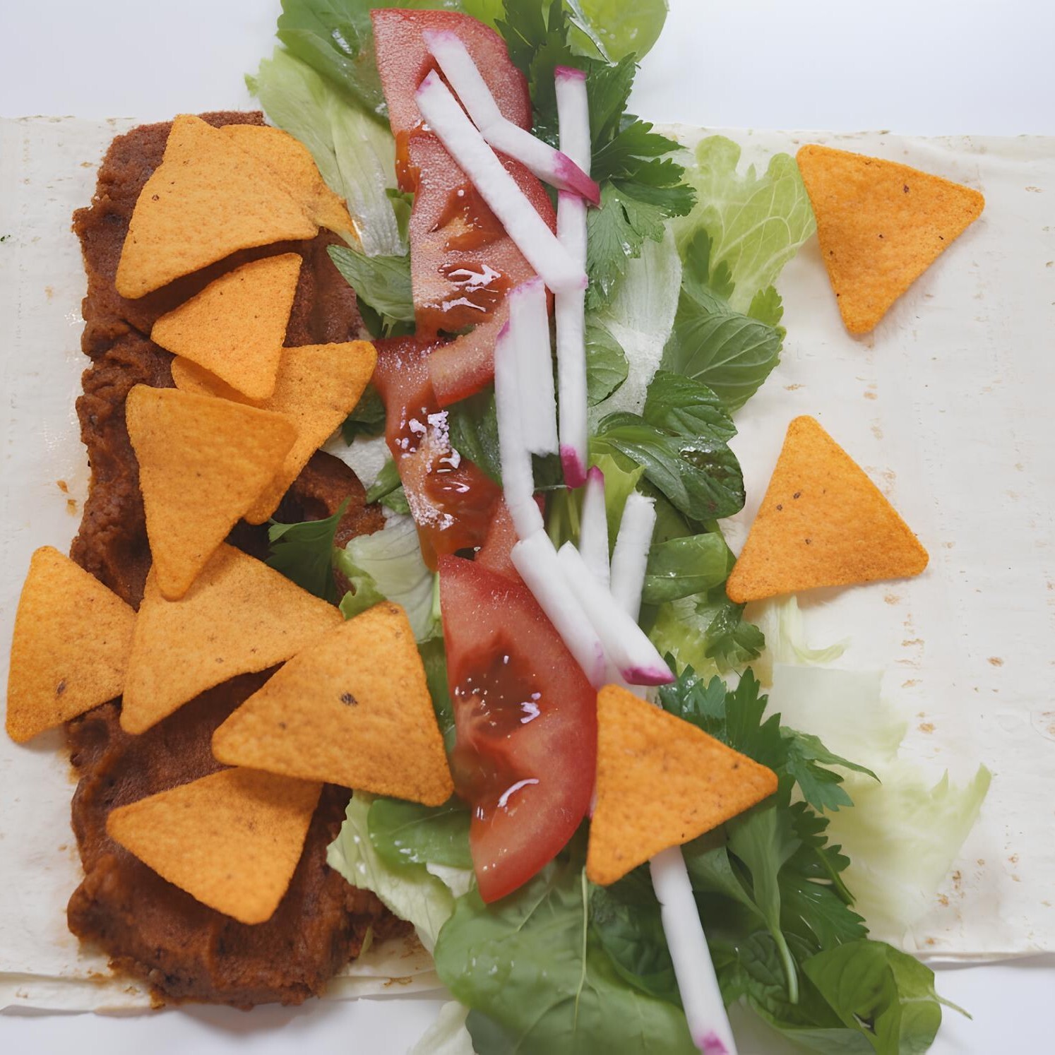 Doritos'lu Çiğ Köfte Dürüm Kral (400 gr.)