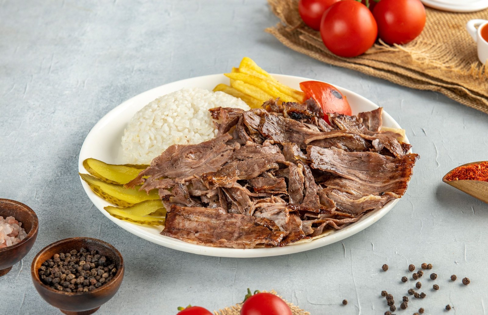 Pilav Üstü Et Döner