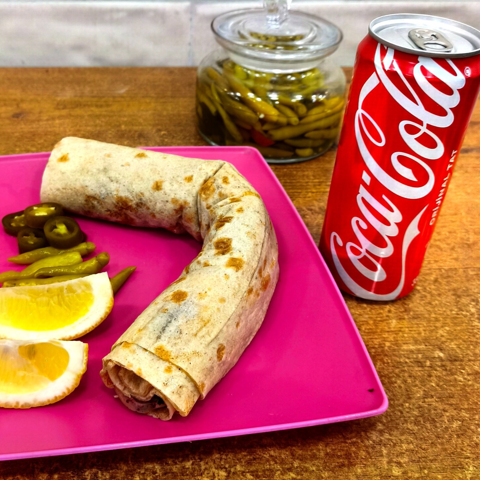 Dürüm Et Tantuni + Coca Cola