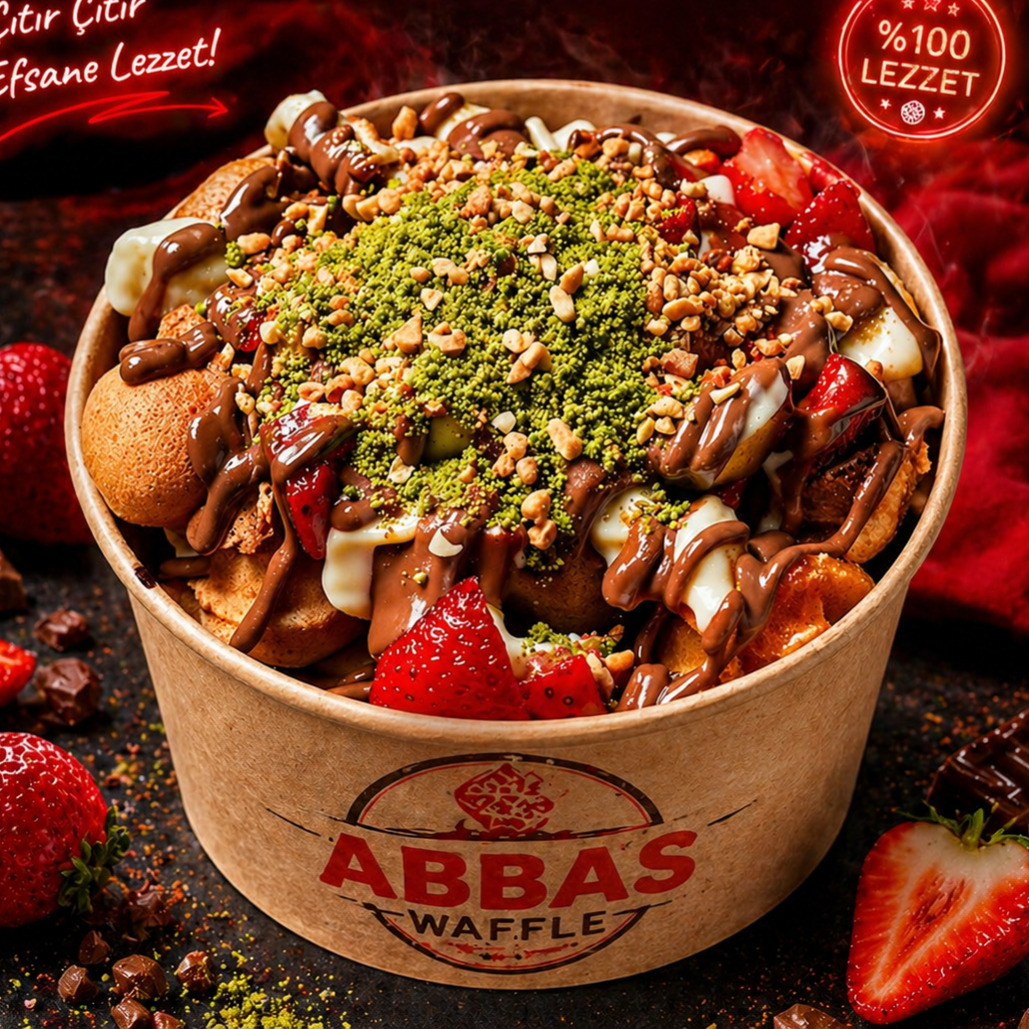 Glutensiz Abbas Belçika Cup Waffle