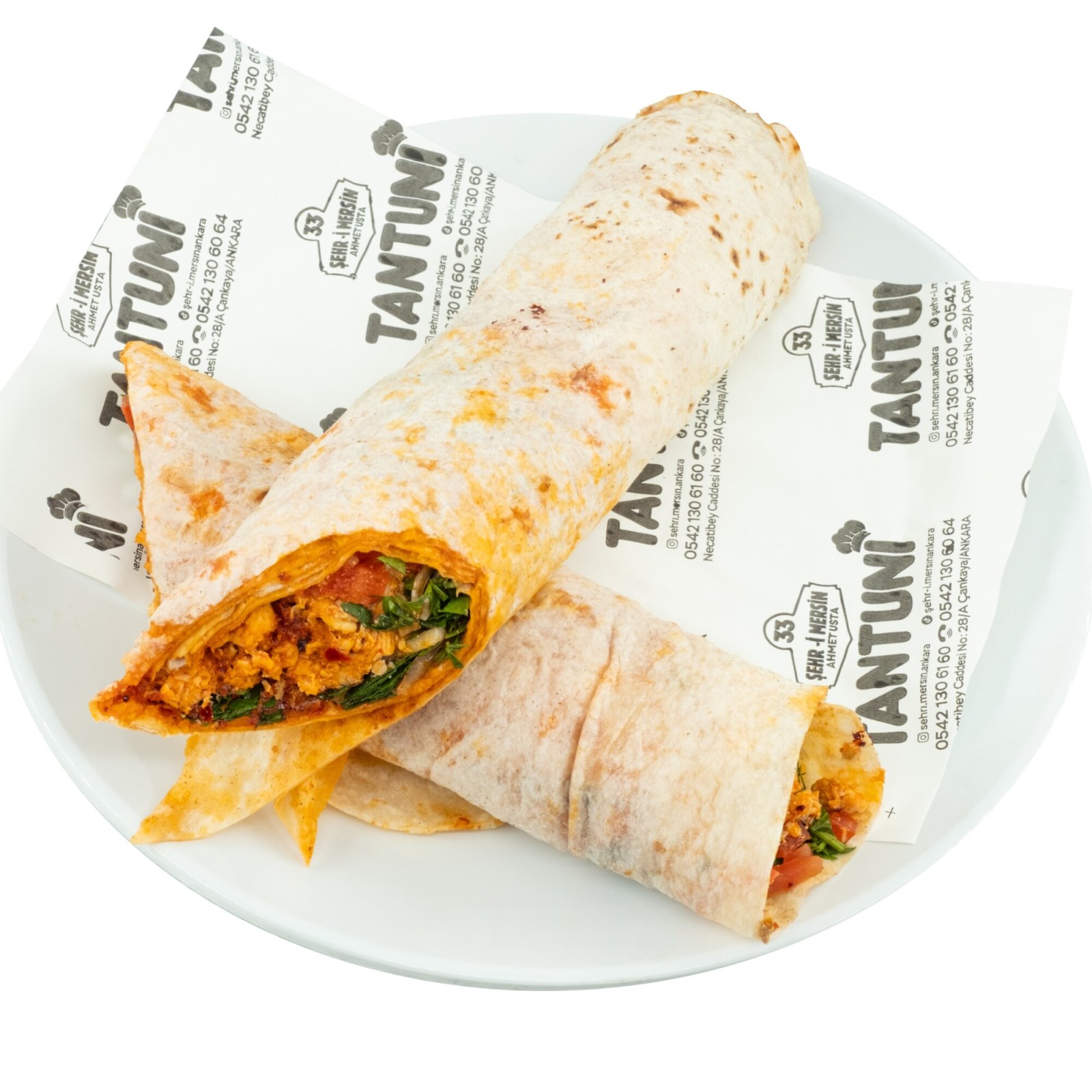 Tavuk Tantuni Lavaş